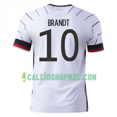 Germania JULIAN BRANDT 10 Maglia Prima Euro 2020 Manica Corta